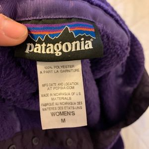 Purple Patagonia fleece